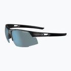 Tifosi Centus gloss black/smoke bright blue sunglasses