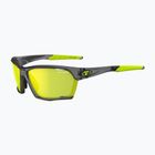 Tifosi Kilo Clarion crystal smoke/clarion yellow/ac red/clear sunglasses