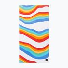 Slowtide Roygbiv Beach white towel