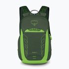 Children's hiking backpack Osprey Talon Jr 11 l green canopy