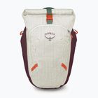 Urban backpack Osprey Transporter Roll Top 30 l mystery white/moody burgundy