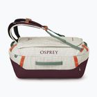 Travel bag Osprey Transporter Duffel 40 l mystery white/moody burgundy