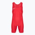 Men's Nike Grappler Elite Singlet scarlet/white jumpsuit