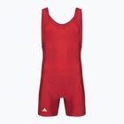 Men's singlet adidas 3 Stripe Singlet red/white