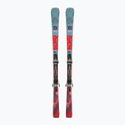 Völkl Deacon 72 + RMotion3 12 GW downhill skis light blue/flo red/pearl red
