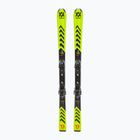 Children's downhill skis Völkl Racetiger Junior Yellow + 7.0 VMotion Jr yellow/black