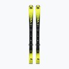 Children's alpine skis Völkl Racetiger Jr Yellow + bindings 7.0 VMotion Jr 130-160 cm black