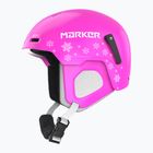 Children's ski helmet Marker Bino pink