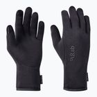 Men's trekking gloves Rab Power Stretch Contact black