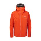 Rab Meridian men's membrane rain jacket orange QWG-44-FC