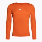 Men's Nike Dri-FIT Park First Layer LS safety orange/white thermoactive longsleeve