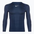Women's Nike Dri-FIT Park First Layer LS midnight navy/white thermal longsleeve