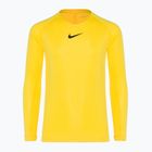 Nike Dri-FIT Park First Layer tour yellow/black children's thermoactive longsleeve