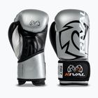 Boxing gloves Rival RB7 Fitness Plus Bag silver/black