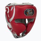 Boxing helmet Rival RHG100 Professional Headgear red/silver/grey