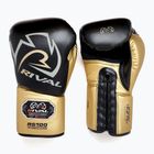 Rival RS100 Professional black/gold boxing gloves
