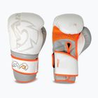 Boxing gloves Rival Impulse Sparring Gloves Gants white/orange