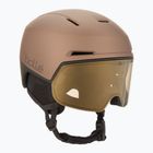Bollé X-Fusion tungsten black matte/photochromic gold ski helmet