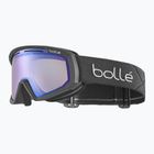 Bollé Y7 OTG ski goggles black matte/phan+ blue semi polarized photochromic