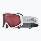 Bollé Bedrock white matte/vermillon ski goggles