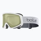 Ski goggles Bollé Bedrock white matte/lemon