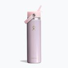 Thermal bottle Hydro Flask Wide Mouth with Flex Straw Cap 710 ml glimer pink