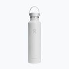 Thermal bottle Hydro Flask Standard Flex 710 ml white