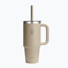 Mug Hydro Flask Travel Tumbler Clear Lid 710 ml oat