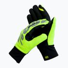 Cycling gloves 100% Hydromatic Waterproof yellow STO-10011-004