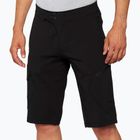 Men's cycling shorts 100% Ridecamp Shorts W/ Liner black 40030-00002