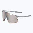 100% Hypercraft matte stone grey/hyper silver mirror sunglasses