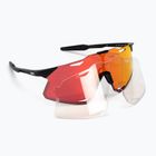 Cycling goggles 100% Hypercraft matte black/hyper red multilayer mirror 60000-00006