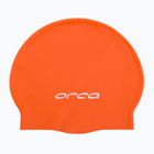 Orca Silicone swimming cap orange DVA000