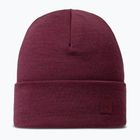 Winter hat BUFF Heavyweight Merino Wool solid tibetan red