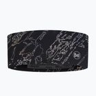 Headband BUFF CoolNet UV Wide front black