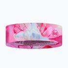 Headband BUFF CoolNet UV Slim esmerald fluor fuchsia