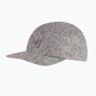 Winter hat Buff Merino Upcycled thier grey heather