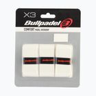Padel racket wraps Bullpadel GB-1200 Comfort 3 pcs. white
