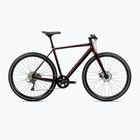City bicycle Orbea Vector 35 2025 metallic burgundy red