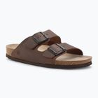 Women's slides Genuins Hawaii Oiled Leather habana