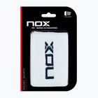 Wrist sweatbands NOX Wristband with Logo 2 szt. white/blue