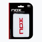 Wrist sweatbands NOX Wristband with Logo 2 szt. white/red