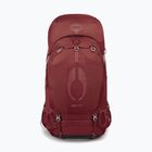 Women's trekking backpack Osprey Aura AG 65 l M-L berry sorbet red