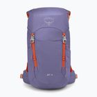Children's hiking backpack Osprey Jet 18 l euphoria purple/ mars orange