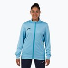 Women's Joma Winner II Full Zip sky blue running sweatshirt