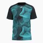 Joma Challenge men's tennis shirt black/turquoise