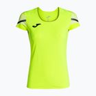 Women's running top Joma Elite XI fluor yellow/black