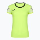 Women's running top Joma Elite XI fluor yellow/black