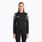Women's Joma Elite XI running sweatshirt black/anthracite