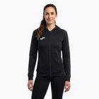 Women's Joma Elite XI Hoodie black/anthracite running sweatshirt